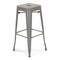 Atlas Commercial Products Titan Series Industrial Metal Bar Stool, Silver MBS9SLV - alternate 7